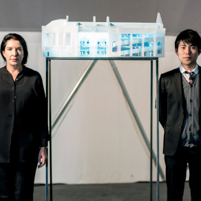 Marina Abramovic and Shohei Shigematsu_ credit Loren Wohl